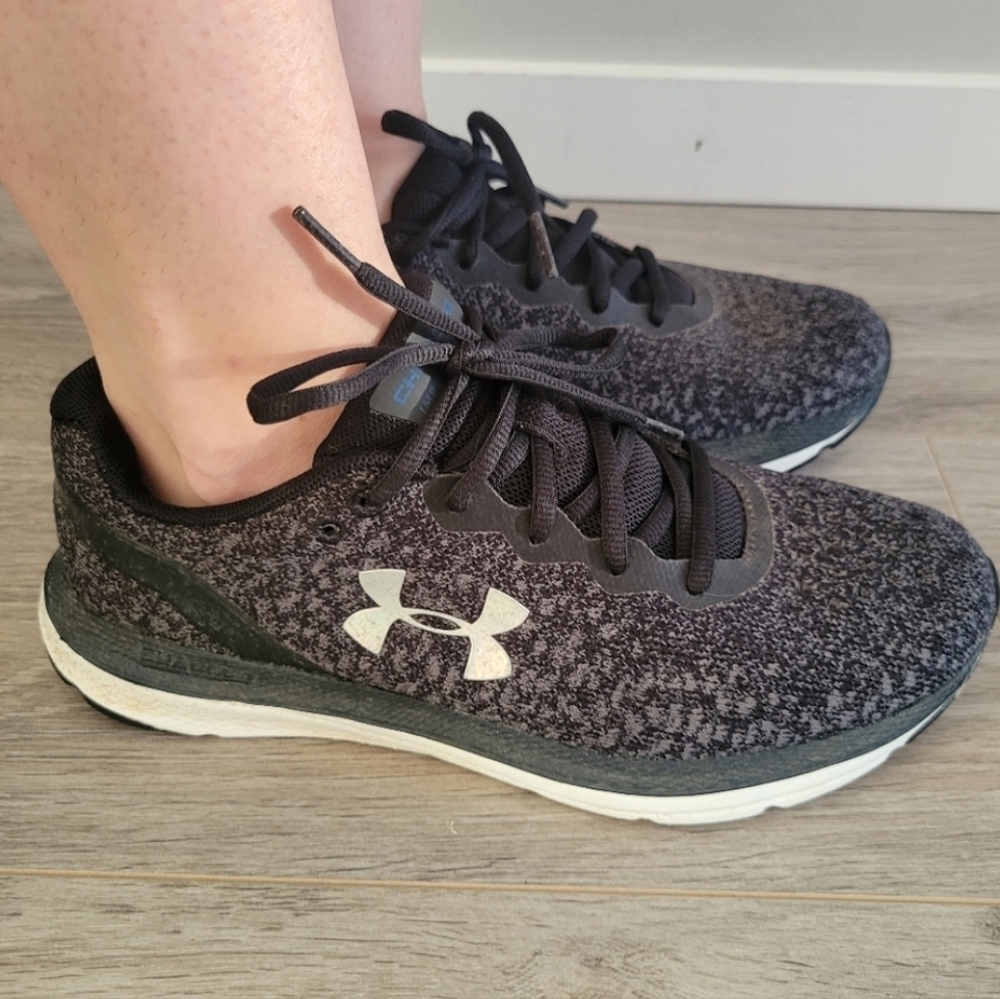  Under Armour Charged Impulse Knit Black W running shoes size 8.5